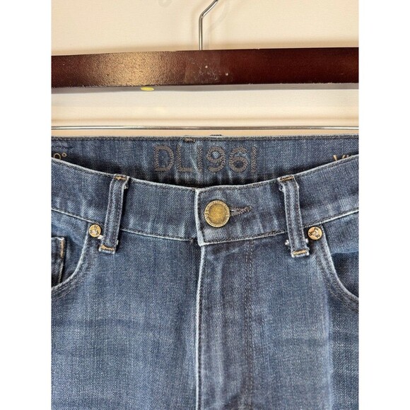DL1961 Mens Jeans Blue Vince Casual Straight Denim Performance Medium Wash 31x30 - Picture 8 of 12